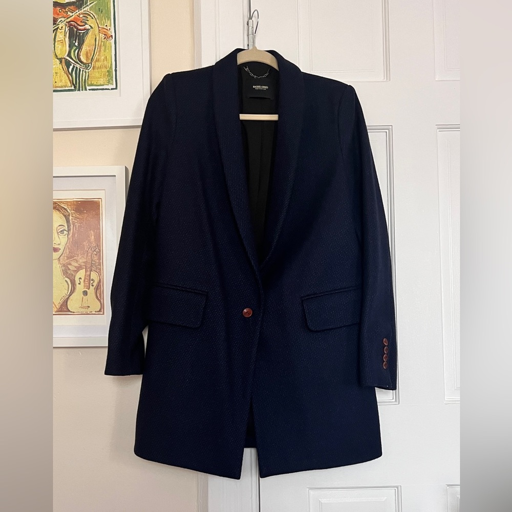 Rachel Comey, Crux Blazer in Blue multicolor, size 4